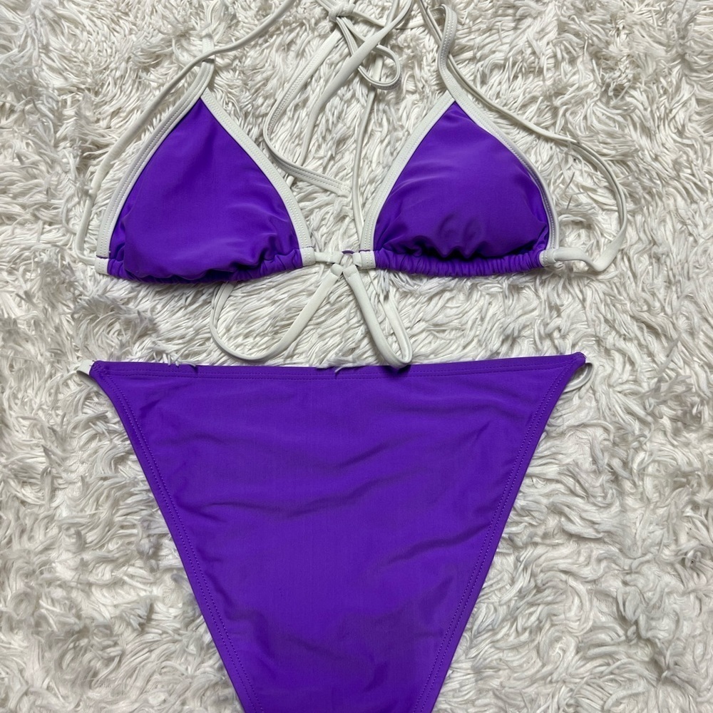 ๐๐EUC-WILD FABLE SUPER CUTE PURPLE BIKINI SZ 4-6๐๐ - Picture 3 of 7